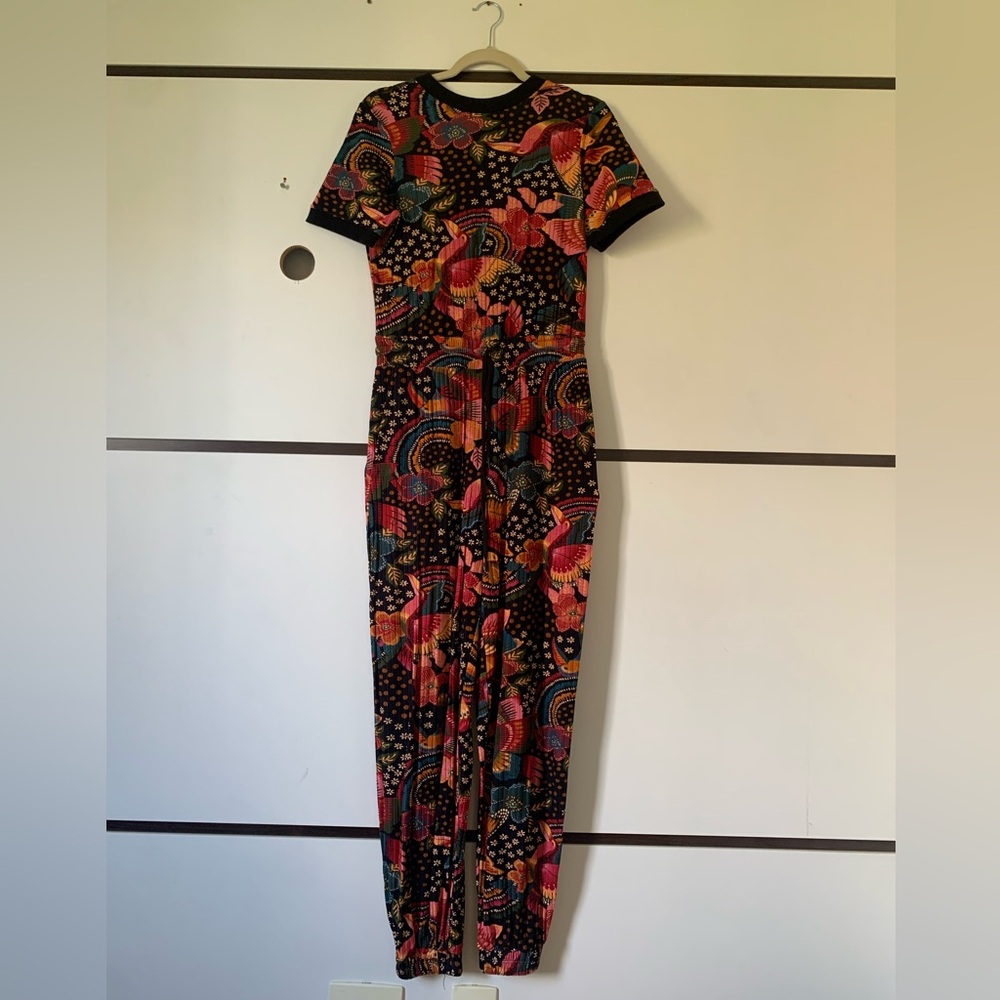 FARM Rio Made In Brazil Vibrant Patterned Jumpsuit